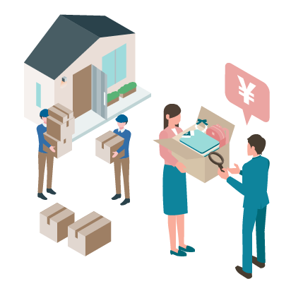 遺品整理・古物売買